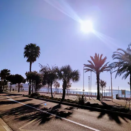 New! Sea View - Beachfront Living In Cannes, Boulevard Du Midi - Nouveau! Vue Mer, Face A La Plage, Les Pieds Dans L'eau Lägenhet *