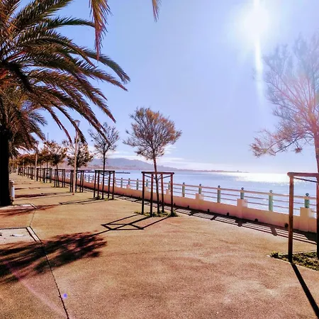 New! Sea View - Beachfront Living In Cannes, Boulevard Du Midi - Nouveau! Vue Mer, Face A La Plage, Les Pieds Dans L'eau Lägenhet